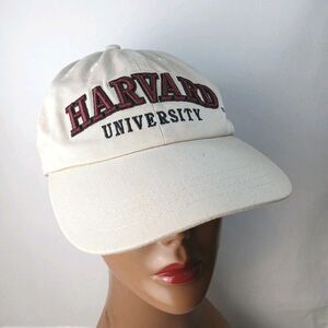 Harvard Cap Hat Bay State Apparel Adjustable Retro Vintage Teamwear